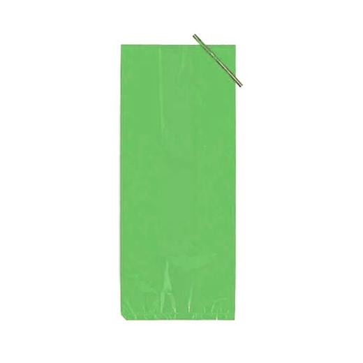 Alternate image of 4in. x 9in. Lime Green Poly Bags (48)